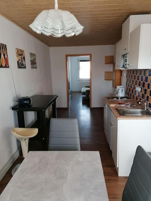Kleine Wohnung Fuer Monteure Und Dienstreisen Zwickau Buitenkant foto